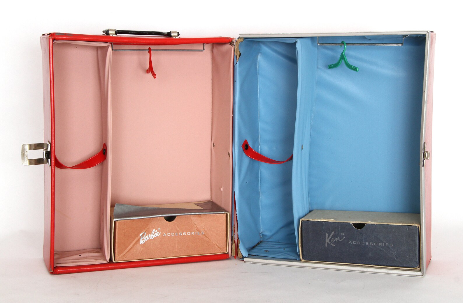 1963 Barbie and Ken Doll Carrying Case Red by Mattel - Etsy