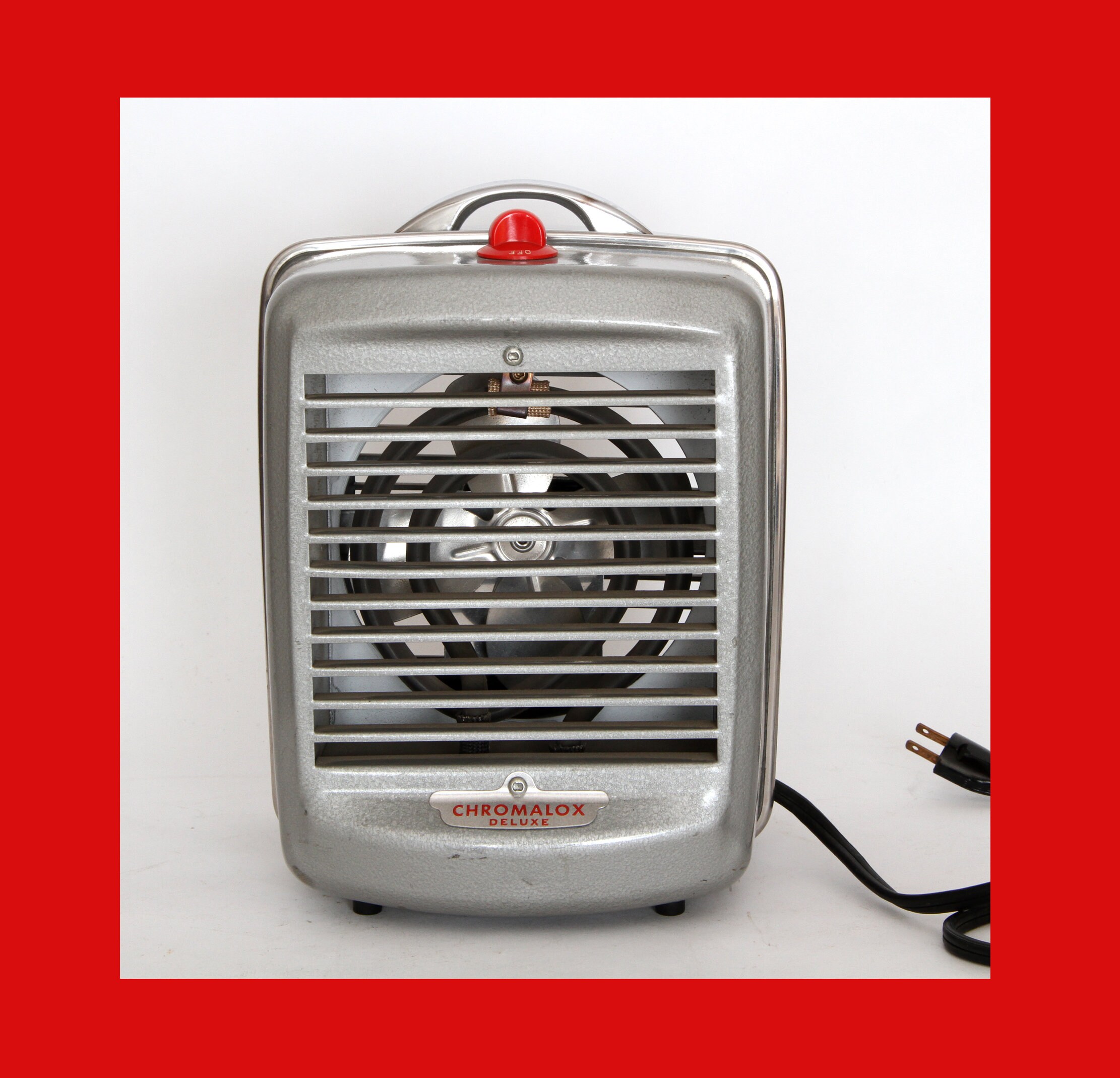 Vintage Chromalox Deluxe Electric Space Heater Industrial VGC - Etsy