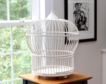 Vintage Decorative Iron Metal Dome Style Bird Cage/Wedding Decor/Garden Decor 18&quot;