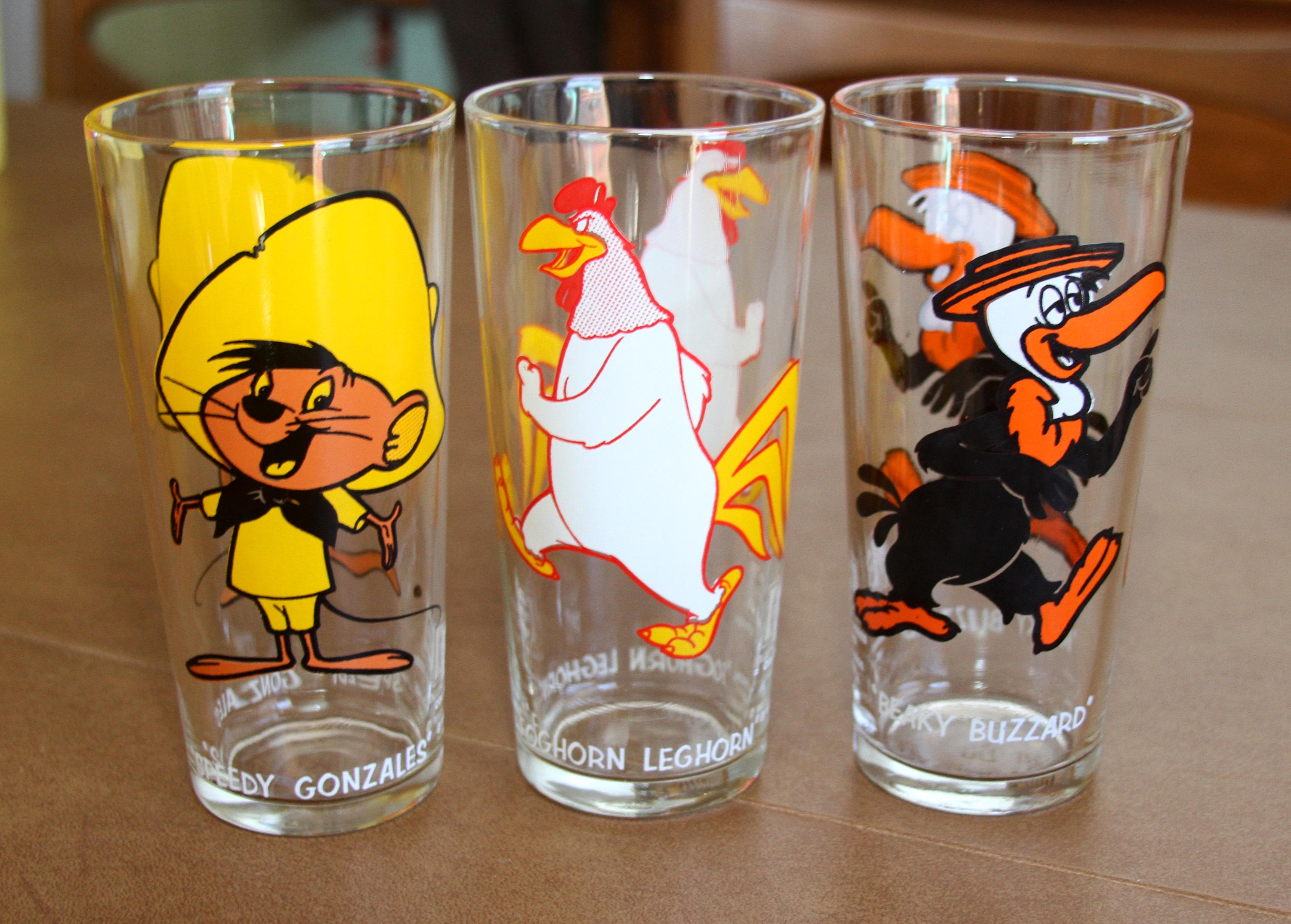 Vintage Looney Tunes Pepsi Collector Series Cartoon Glasses "choice" - Etsy
