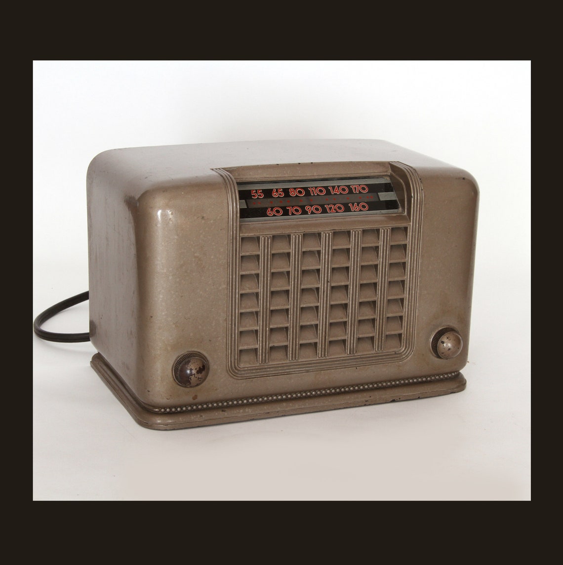 Antique RCA Tube Radio Rare Art Deco Works | Etsy