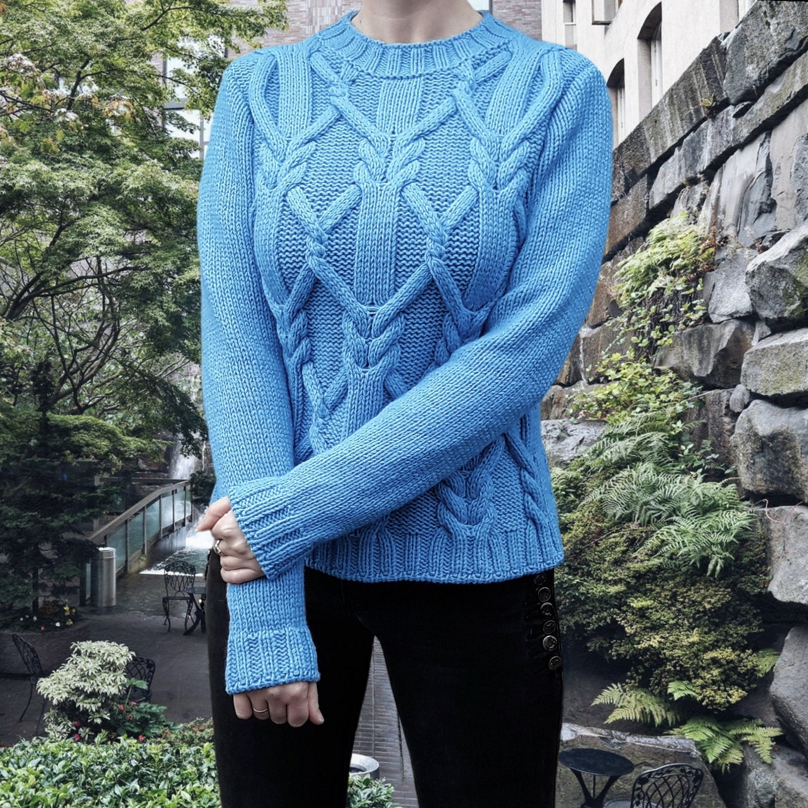 Cozy Timeless Women's Knitted Sweater main image 1