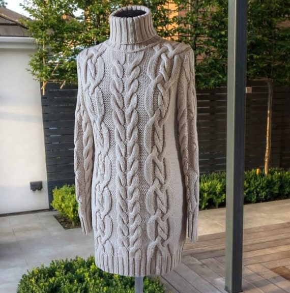 Buy Cable Knit Turtleneck Sweater Dress - Cozy Handmade Sweater Dress - Fall Winter Women's Sweater - Merino Wool Knitted Sweater Dress Online in India - Etsy Buy Cable Knit Turtleneck Sweater Dress - Cozy Handmade Sweater Dress - Fall Winter Women's Sweater - Merino Wool Knitted Sweater Dress Online in India - Etsy