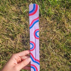 Purple Bisexual Flag Incense Holder Tray