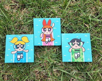 Powerpuff Girls Mini Paintings Set