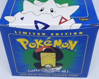 23k Gold Pokemon Etsy 23k Gold Pokemon Etsy