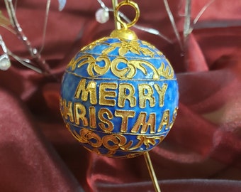 Cloisonné Ornament People Holding Hands Around the World Large Ornament Cloisonné Ornament People Holding Hands Around the World Large Ornament