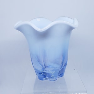 Duncan Miller Canterbury 4&quot; Vase in French Opalescent Blue