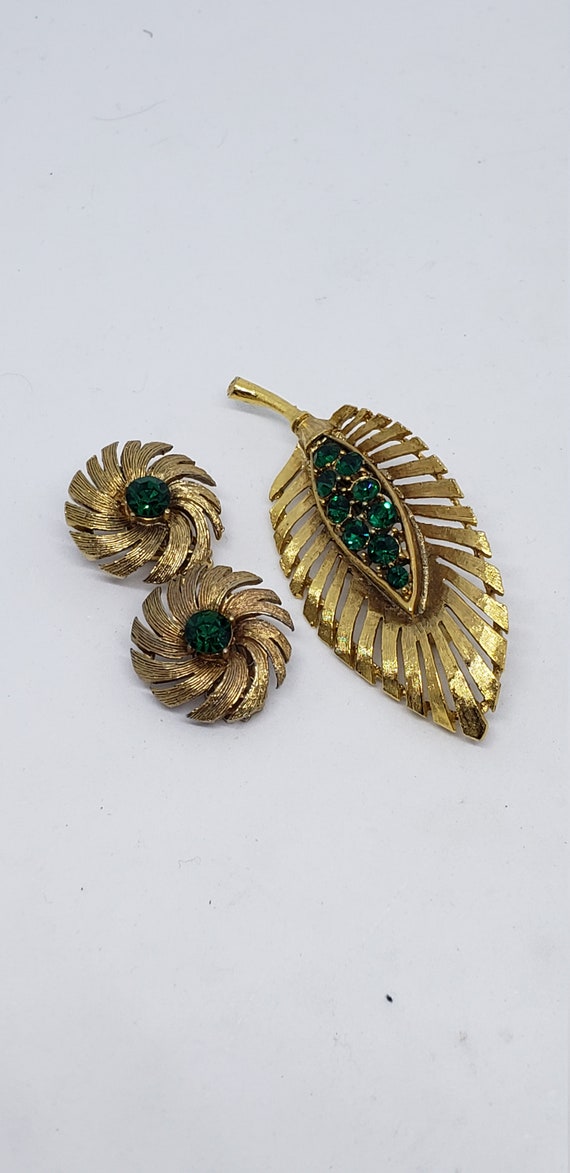 NEW REDUCED PRICE! 50s/60s Emerald Green Golden Le