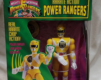 1994 "MINT" Karate Choppin' TRINI  BANDAI Mighty Morphin Power Rangers 8 Inch Figure