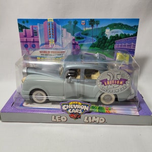 2000 MINT &quot;LEO LIMO&quot; The Chevron Cars Collection 25th Edition Factory Sealed
