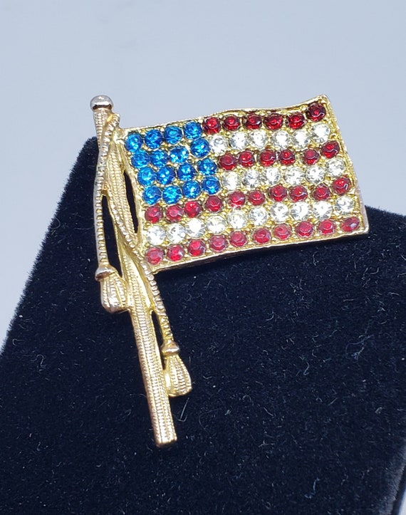 50's/60's Old Glory Pin - image 2