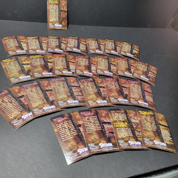 1990's Spawn Premium Trading Cards 90 Pc Set Never Used or Played