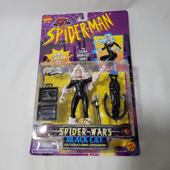 MINT! 1996 Black Cat Spider-wars Animated Series Marvel Comics