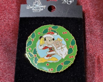 Disney WDW MGM 2004 Merry Christmas Swivel Trading Pin - Mickey
