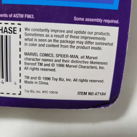 MINT! 1996 Black Cat Spider-wars Animated Series Marvel Comics