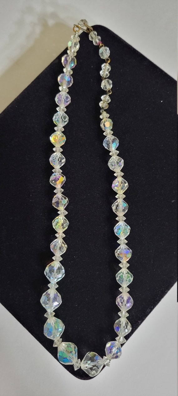 NEW REDUCED PRICE! Vintage Faceted Crystal Bead N… - image 5