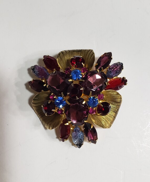 40's/50's FABULOUS Grand and Unique Large Jewel T… - image 4