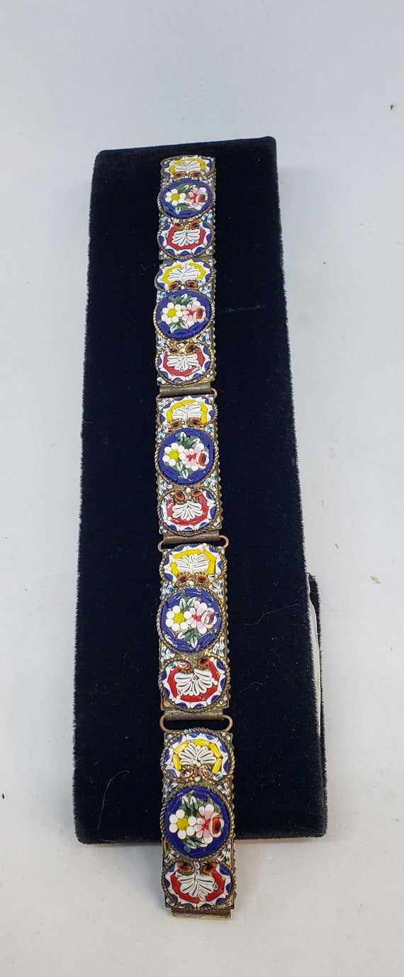 Micro-Mosaic Italian Bracelet Very Old and Amazing