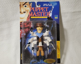 MINT! 1997 PUPPET MASTER Six Shooter Variant Troll & Toad Exclusive Limited Edition 759 of 5000