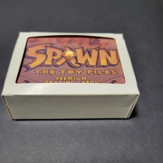 SPAWN CARDS BOX シュリンク未開封 エポック社 1998 オマケ付 1990's Spawn Premium Trading Cards 90 Pc Set Never Used or Played