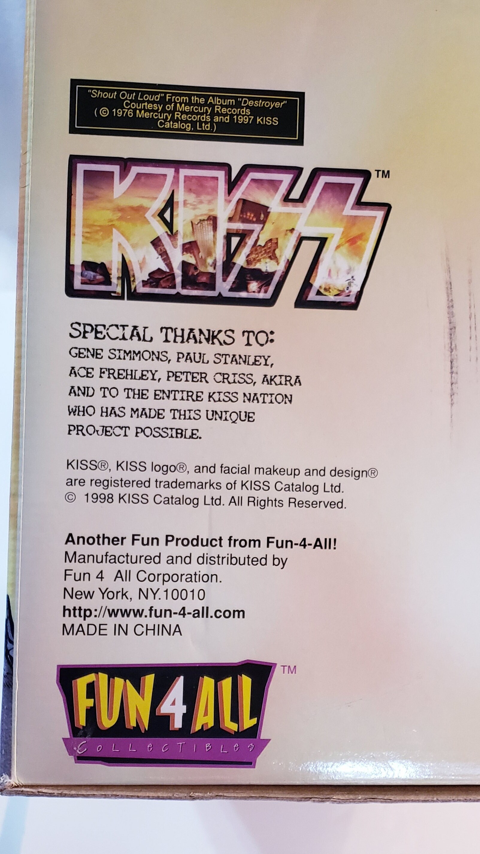 1998 RARE 24 Peter Criss of KISS destroyer - Etsy