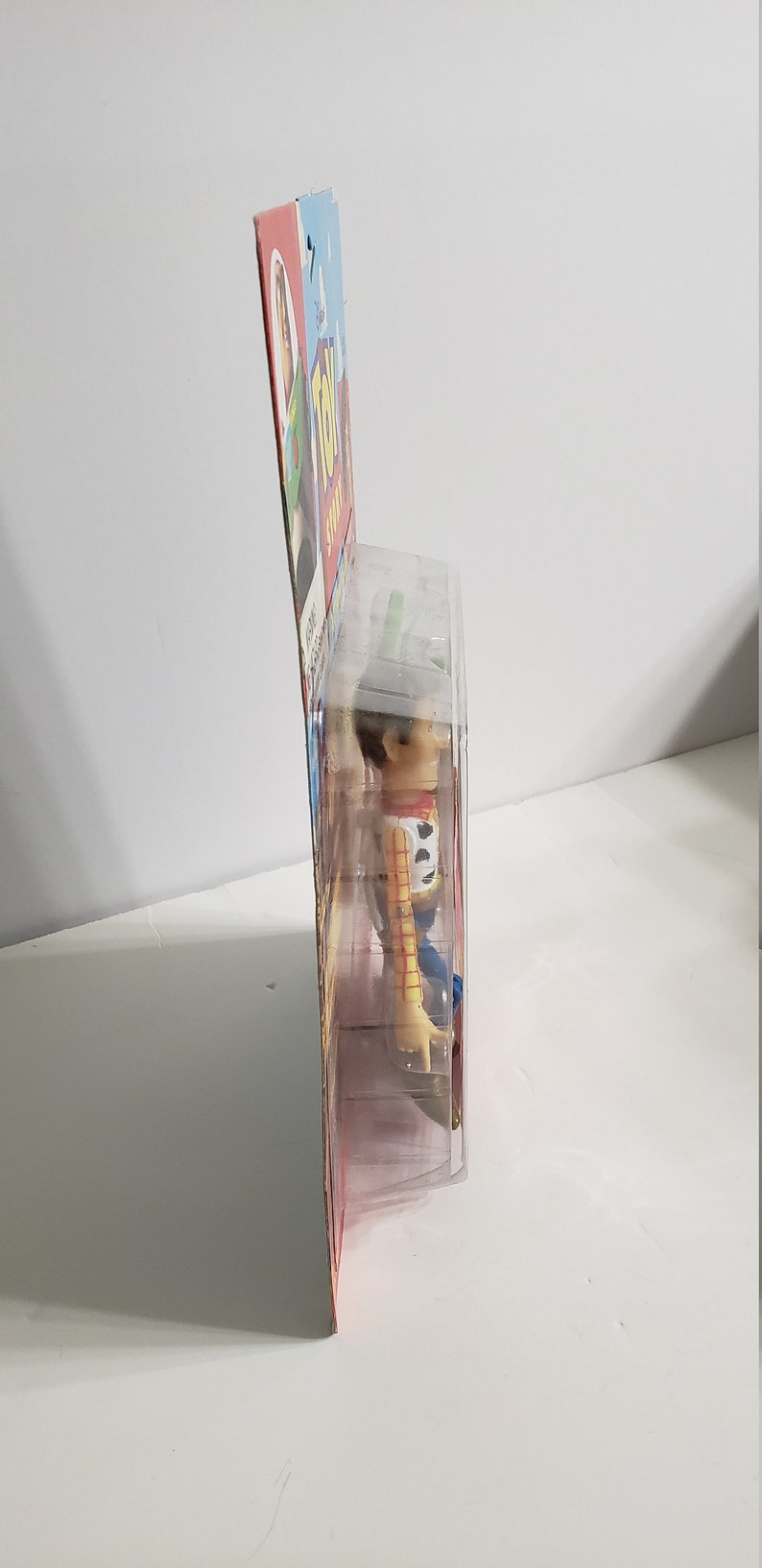 MINT TOY STORY Original Kicking Woody 6" Action Figure on Card Thinkway Toys image 5