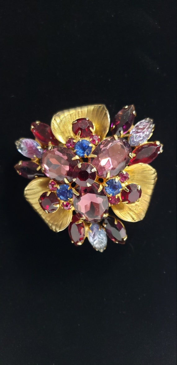 40's/50's FABULOUS Grand and Unique Large Jewel T… - image 2