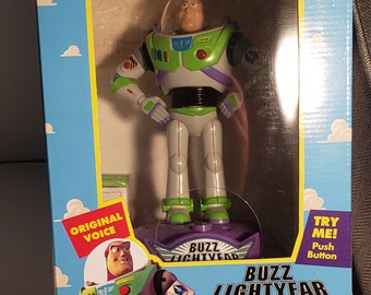 Buzz Lightyear 1995 1st Edition Talking Bank Mint Condition