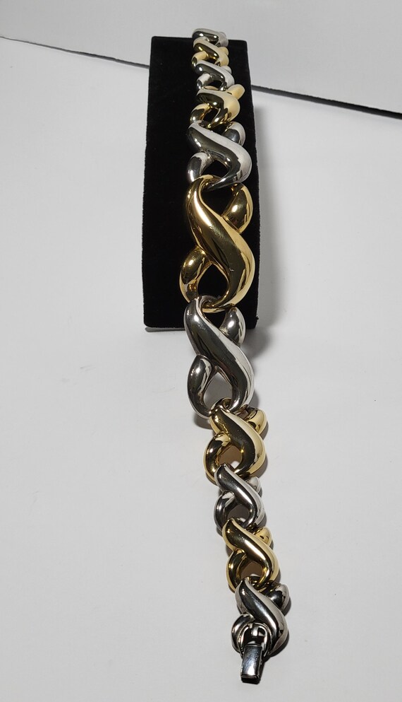 80s "GIVENCHY" Signed Big-Bold Statement Necklace… - image 8