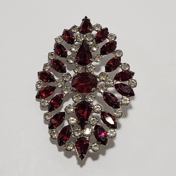 30s/40s Stunning Glamorous Grand Evening Brooch O… - image 3