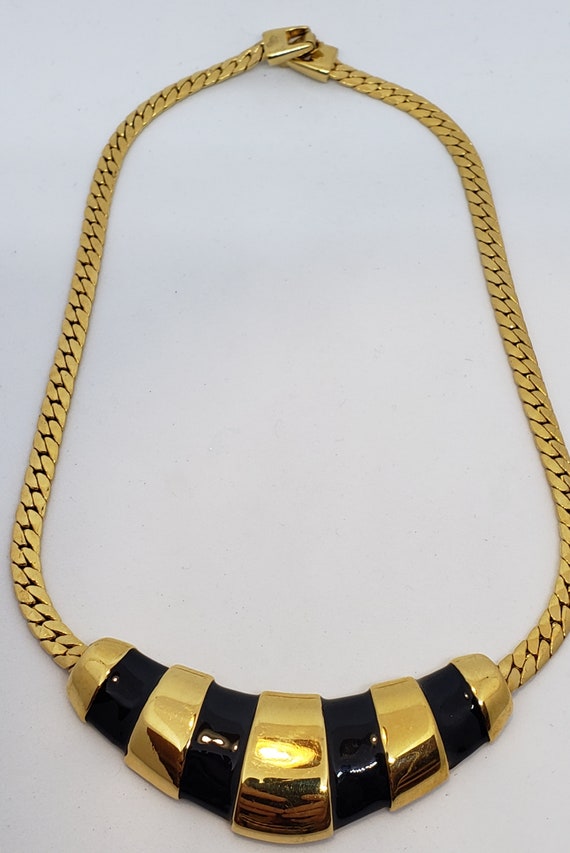 70's/80's Signed NAPIER Necklace Egyptian Style L… - image 1