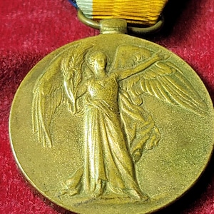 Antique WWl Victory Medal &quot;The Great War For Civilisation 1914-1919&quot; The Royal Scots