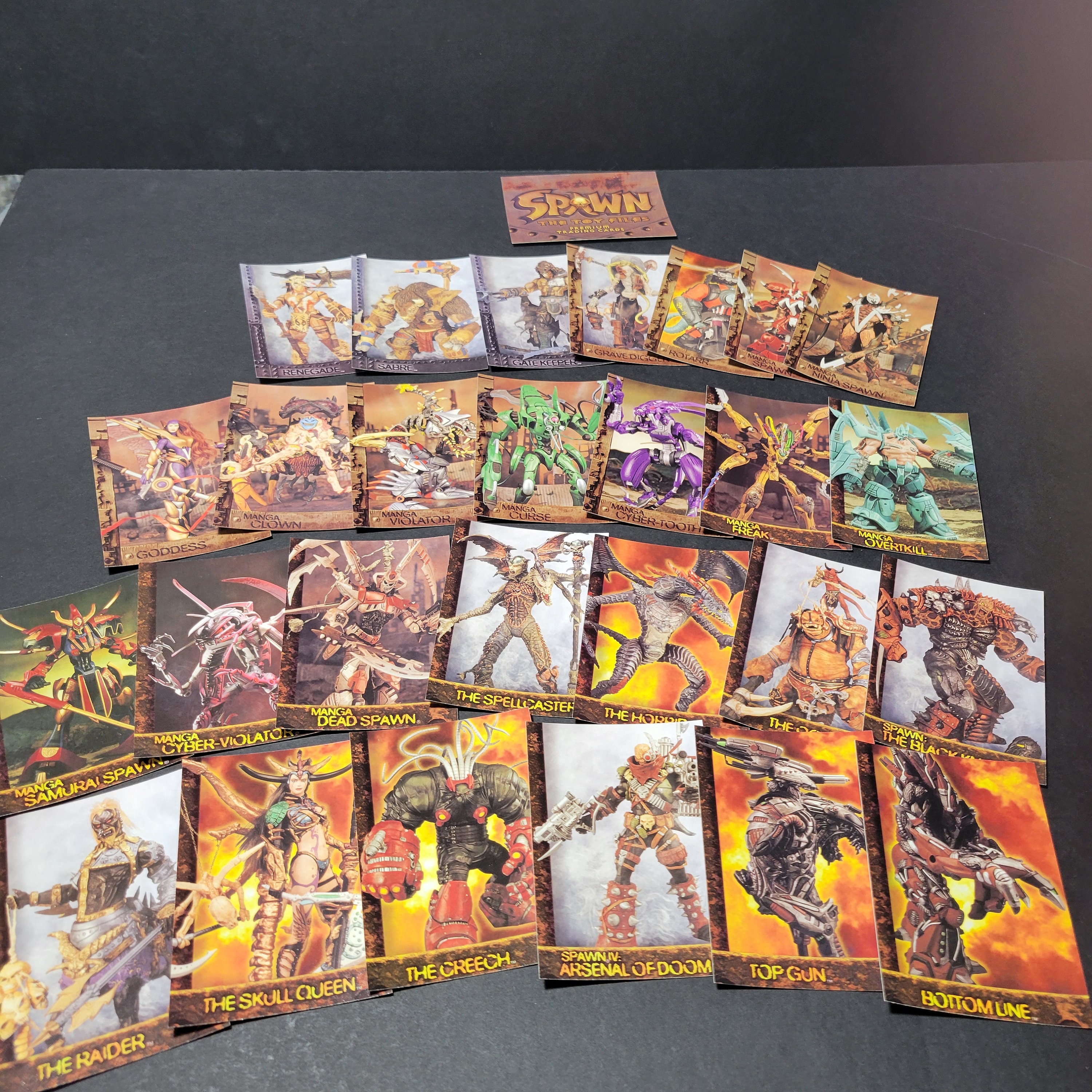 1990's Spawn Premium Trading Cards 90 Pc Set Never Used or Played