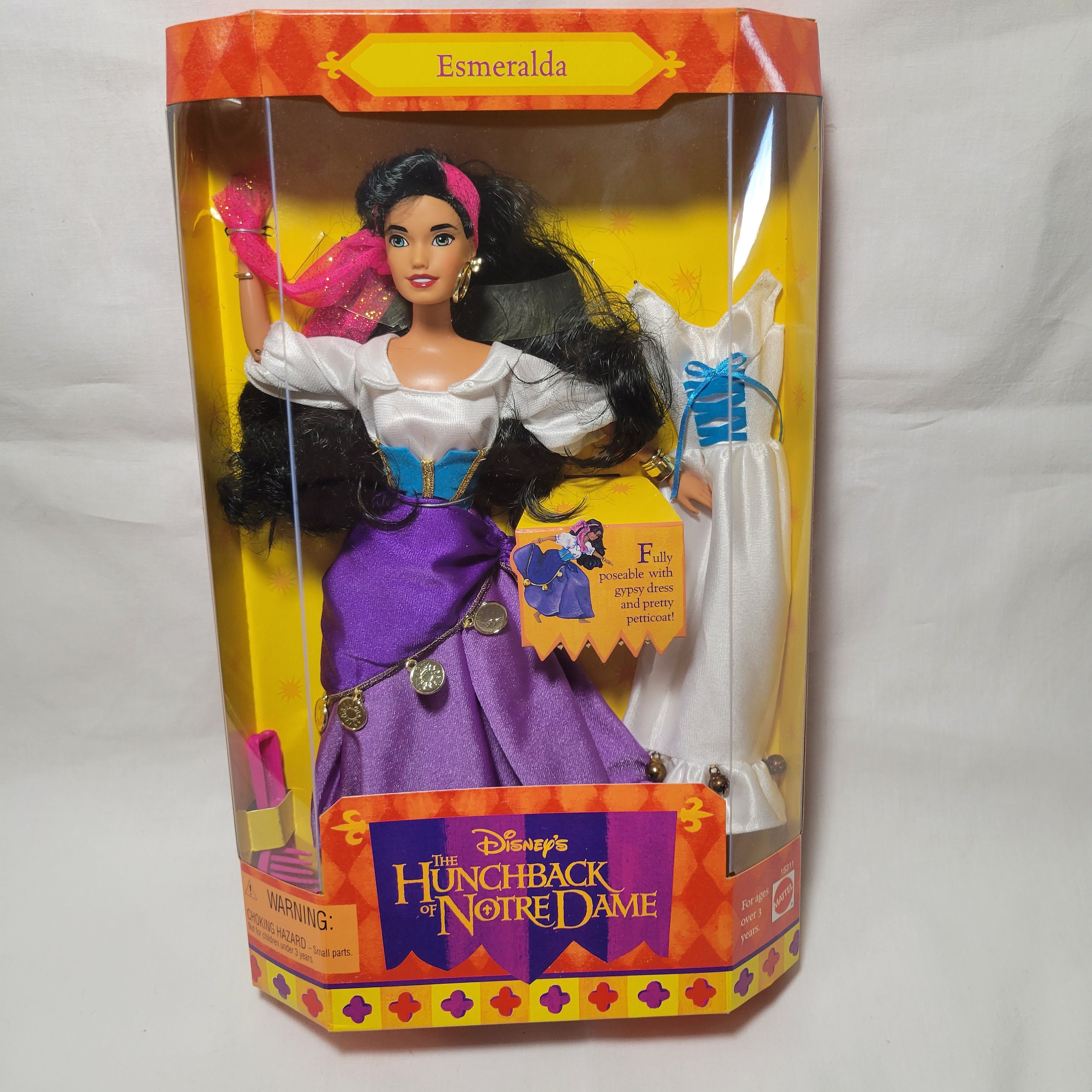 Frontier bibel dedikation 1995 Esmeralda Doll Disney's the Hunchback of Notre - Etsy