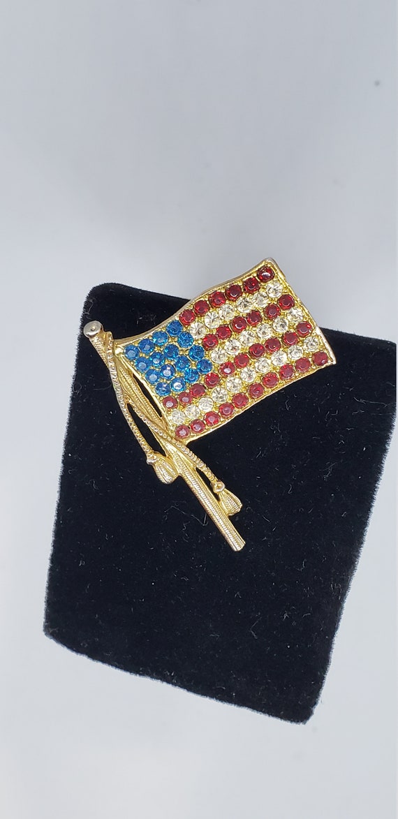 50's/60's Old Glory Pin - image 1