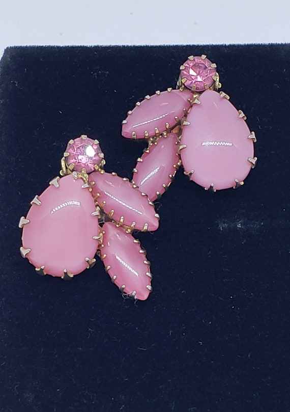 DeLizza and Elster Pretty In Pink Clip-On Earring… - image 3