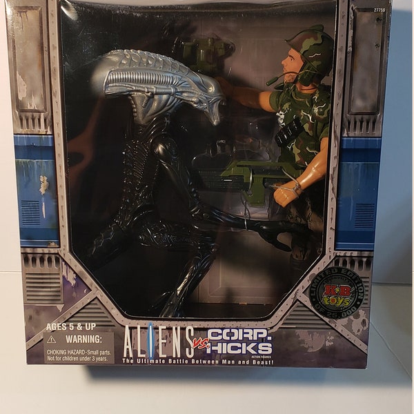 NEW REDUCED Price! Aliens vs. Corp. Hicks 1997 Never Opened Limited Edition KB Toys