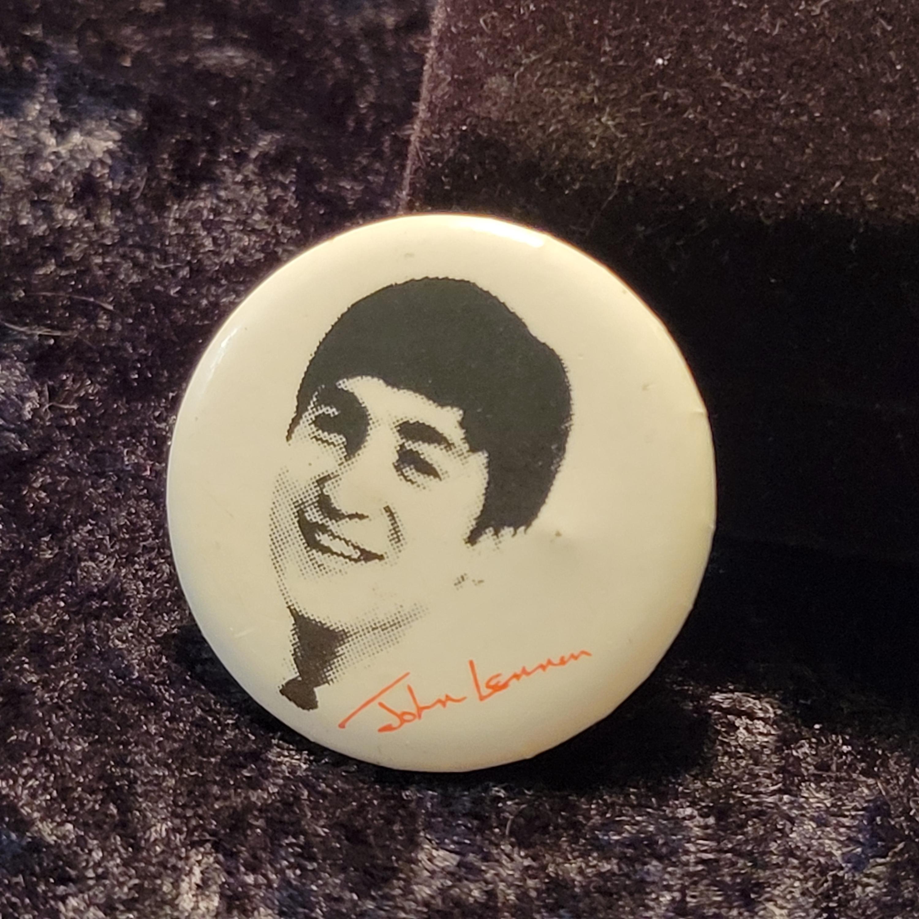 John Lennon Badge - Etsy