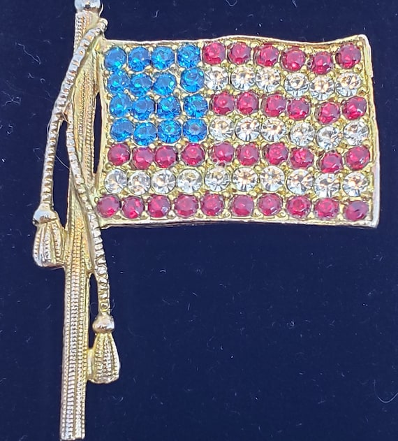 50's/60's Old Glory Pin - image 4
