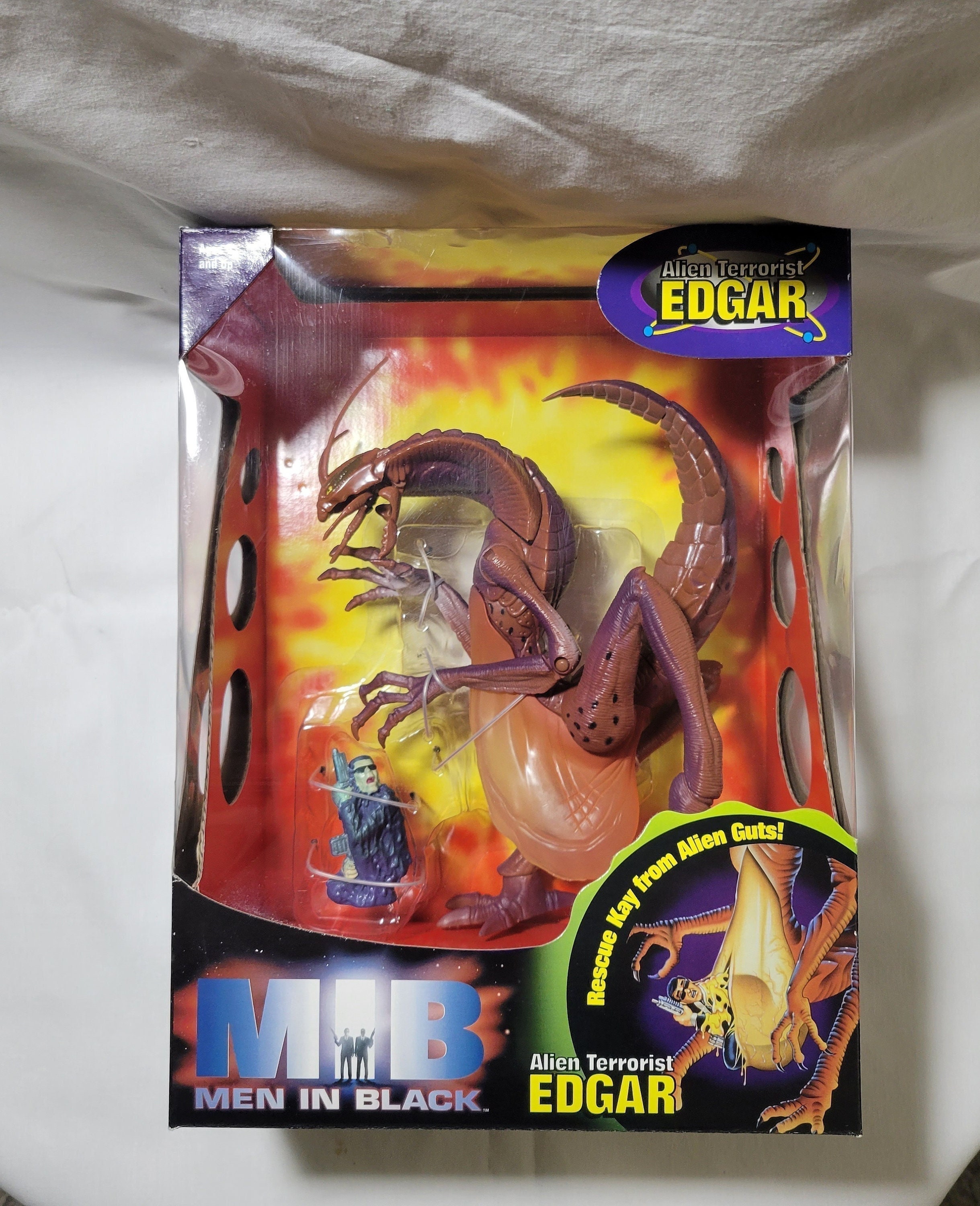 1997 Alien EDGAR Action Figure From Men in Black Movie MINT