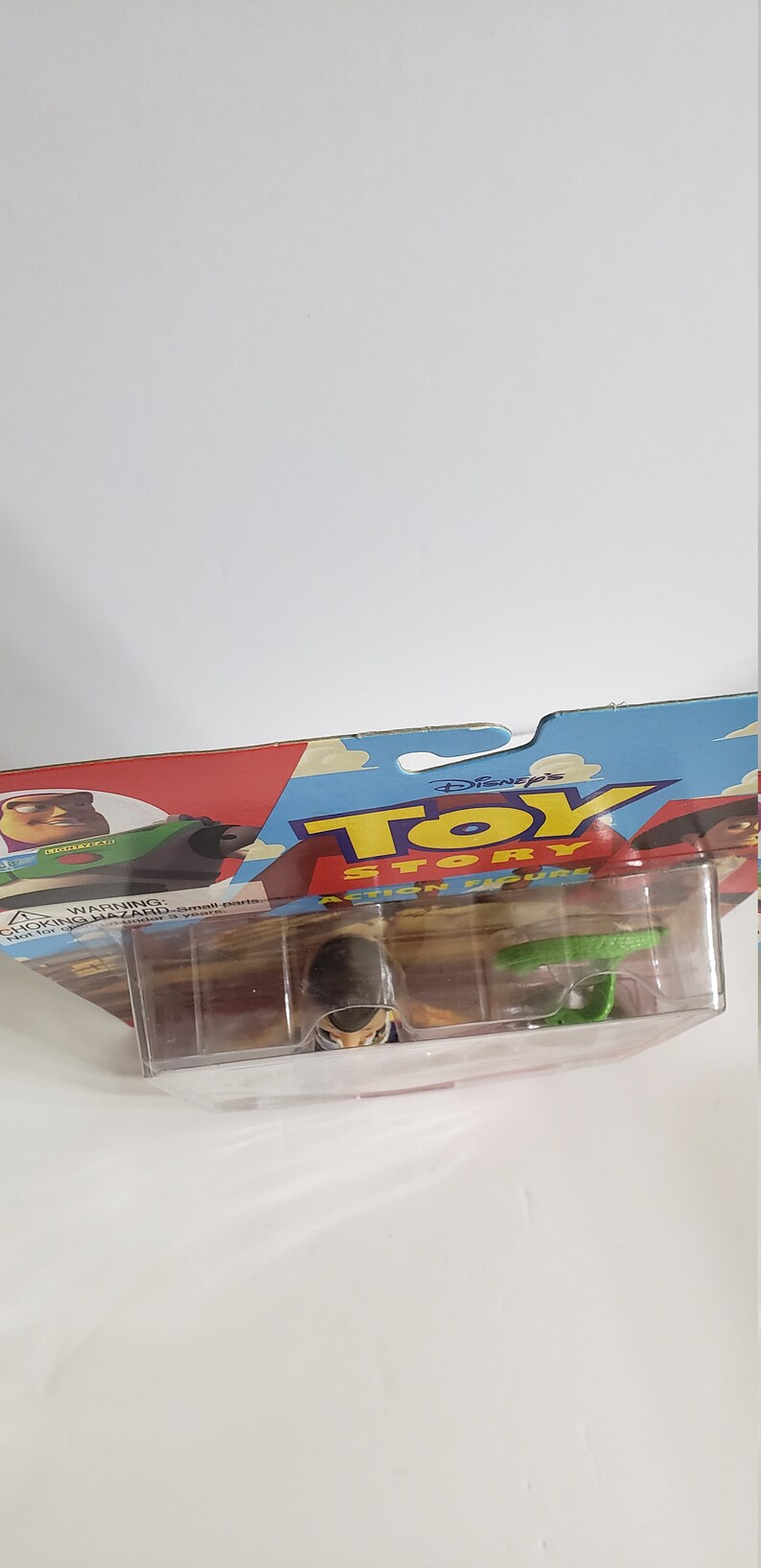 MINT TOY STORY Original Kicking Woody 6" Action Figure on Card Thinkway Toys image 6