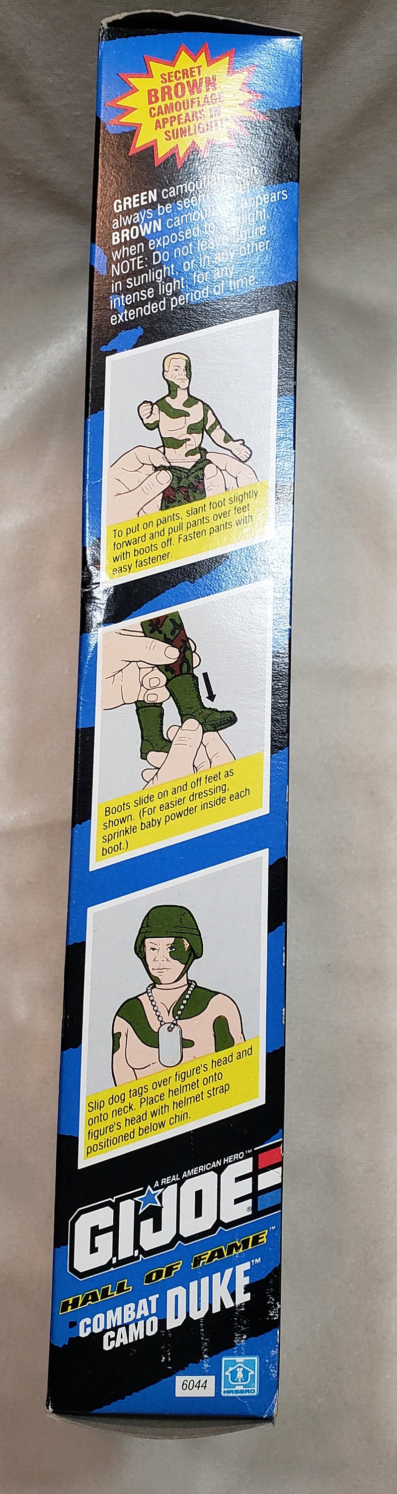 1993 G.I. Joe Hall of Fame Combat Camo Duke and Roadblock 1993 G.I. Joe Hall of Fame Combat Camo Duke and Roadblock