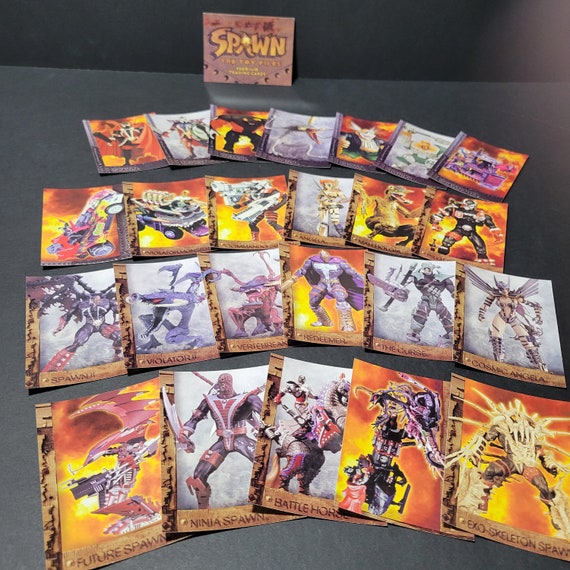 1990's Spawn Premium Trading Cards 90 Pc Set Never Used or Played