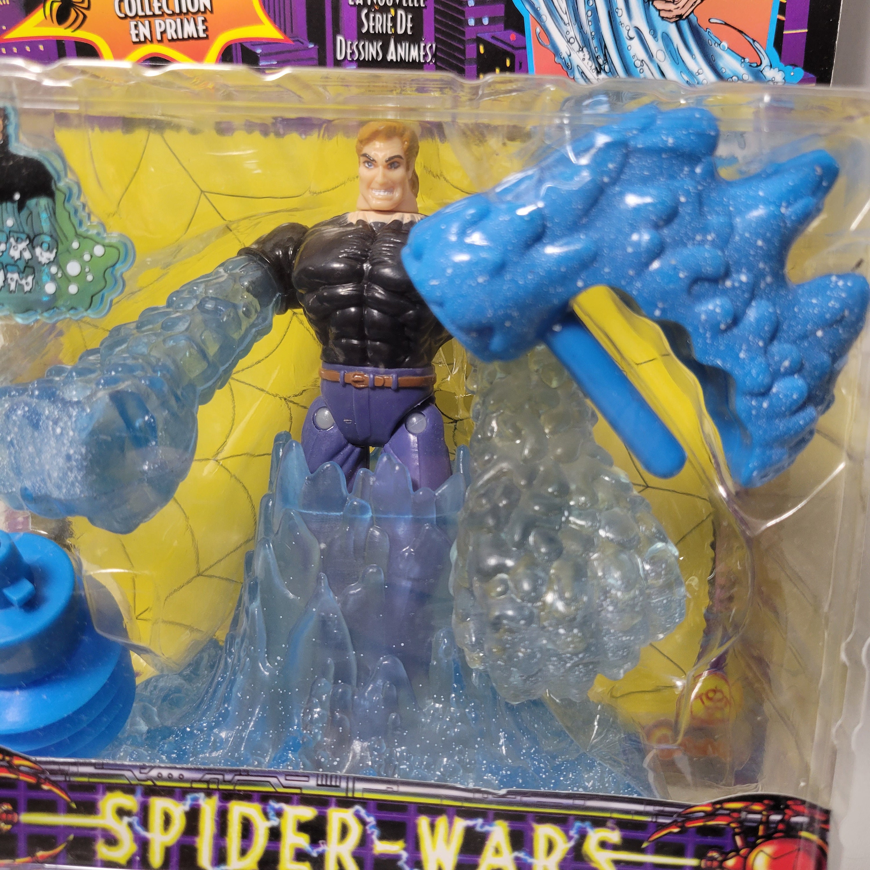 MINT! 1996 Spider-wars HYDRO-MAN From Spider-man the New Animated 