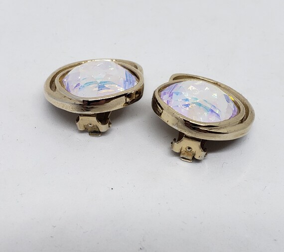 BERGÉRE High Fashion Designer Clip Earrings Circa… - image 8