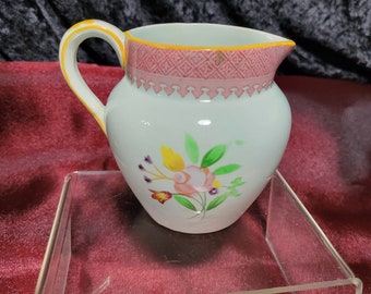 Antique Cream Pitcher ADAMS Calyx Ware #2087 Made in England