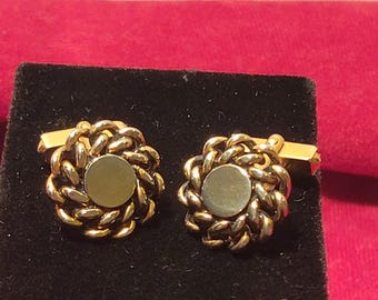 Vintage &quot;SWANK&quot; Cuff Links Engravable