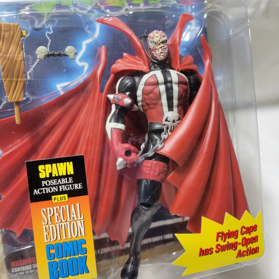 MINT! 1994 SPAWN UNMASKED (a.k.a. Hamburger Face) 1st Edition