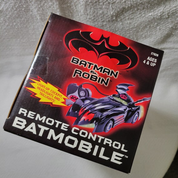 1997 Batman & Robin BATMOBILE Remote Control MINT! - Etsy